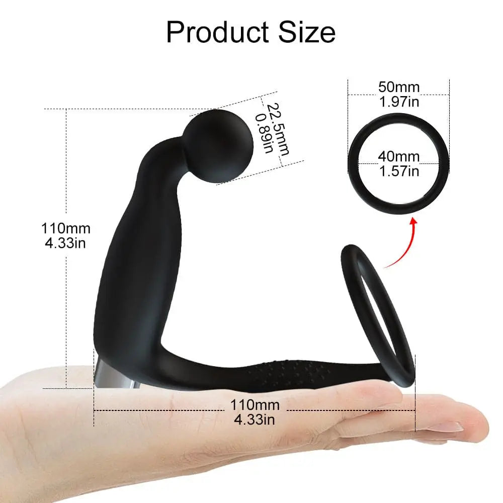 3 In1 Anal Vibrator & Finger Vibrator mit Penis Stimulation ——  Fierce Expansion Sweetstoy