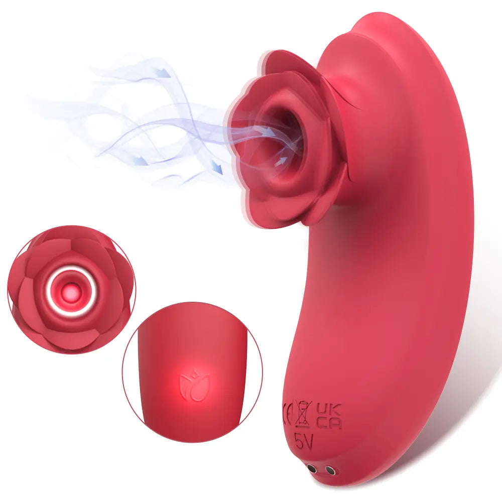 9 Modes Sucking Magnetic Rechargeable Waterproof Silicone Massager Sweetstoy