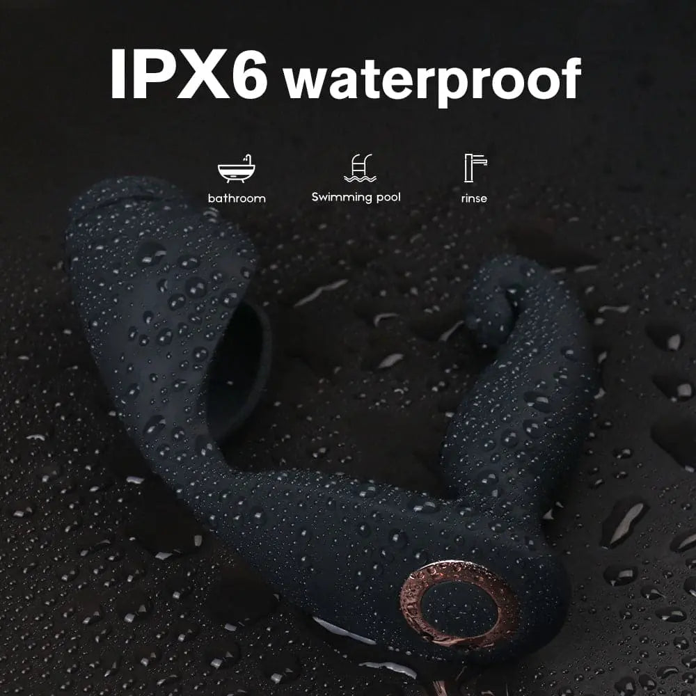 2-in-1 Waterproof Male Prostate Massager - Vibrating Sweetstoy