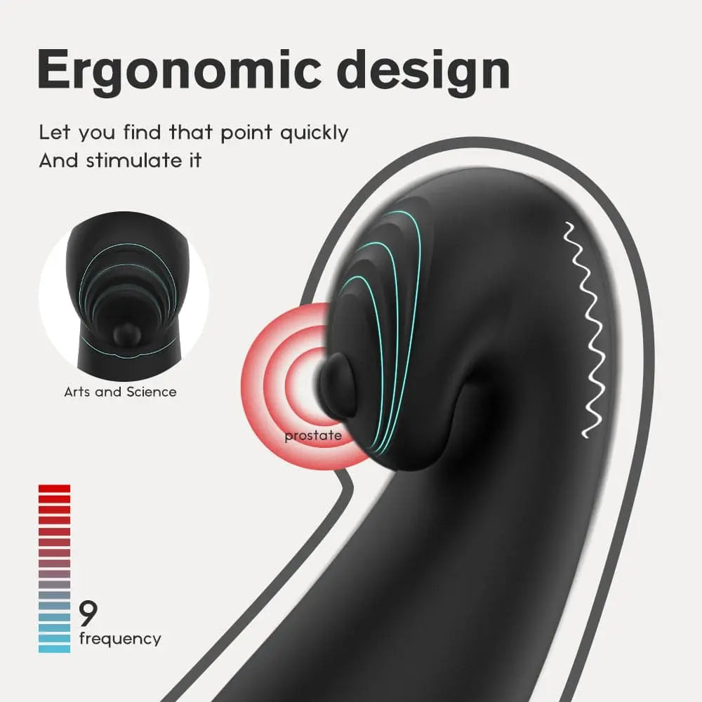 2-in-1 Waterproof Male Prostate Massager - Vibrating Sweetstoy