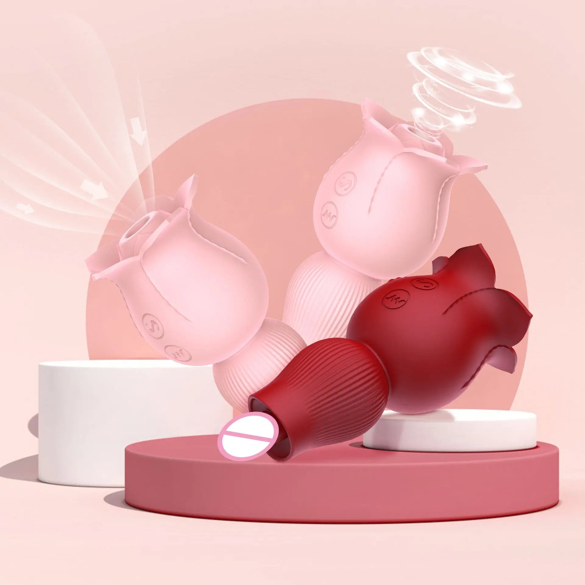 【New】Wild Rose Tongue clit sucking Rose vibrator Sweetstoy