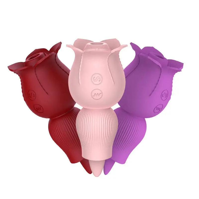 【New】Wild Rose Tongue clit sucking Rose vibrator Sweetstoy