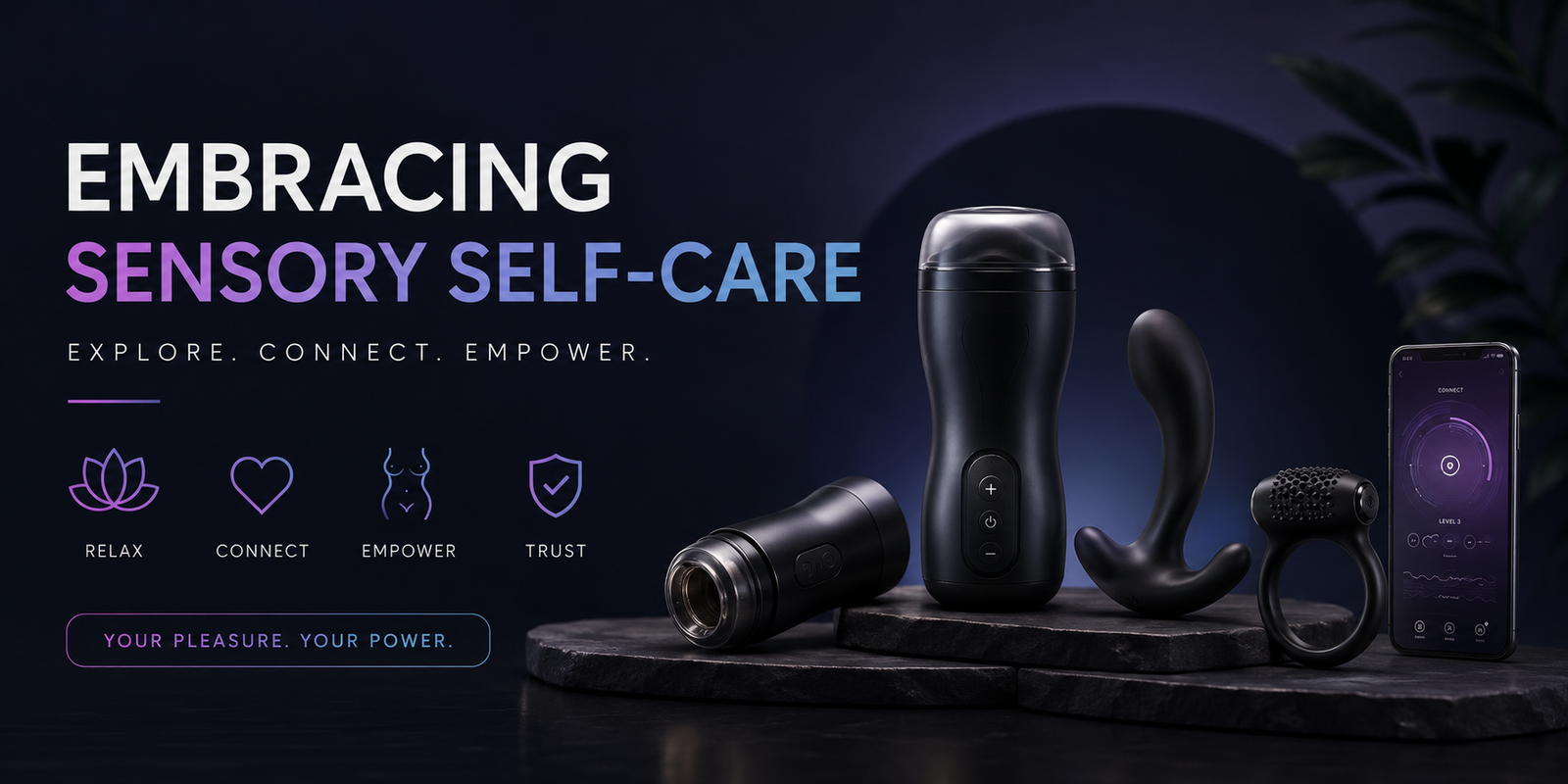Illustration for a beginner's guide to personal wellness devices