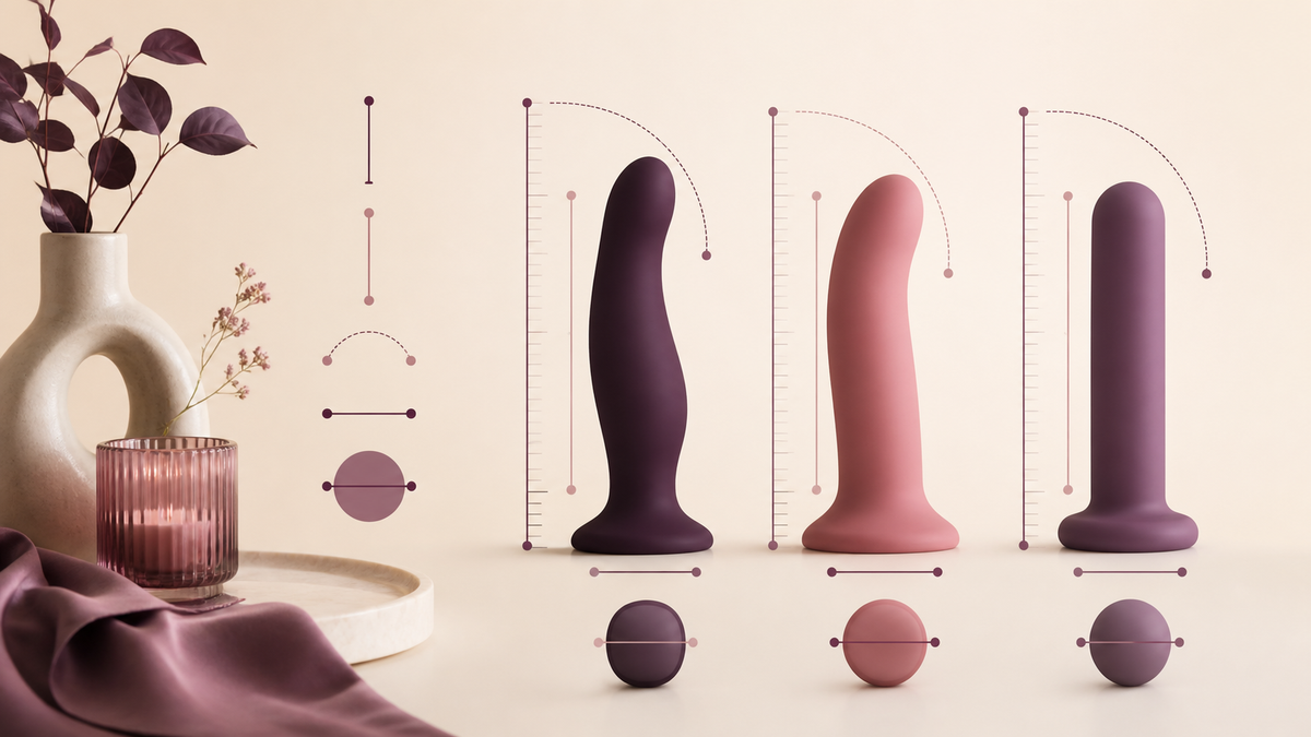 Five-inch wellness device usable length and width comparison