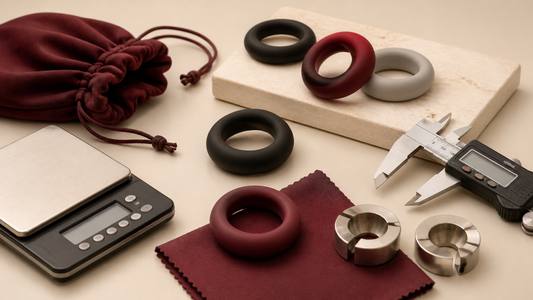Ball stretcher materials weights and measuring tools