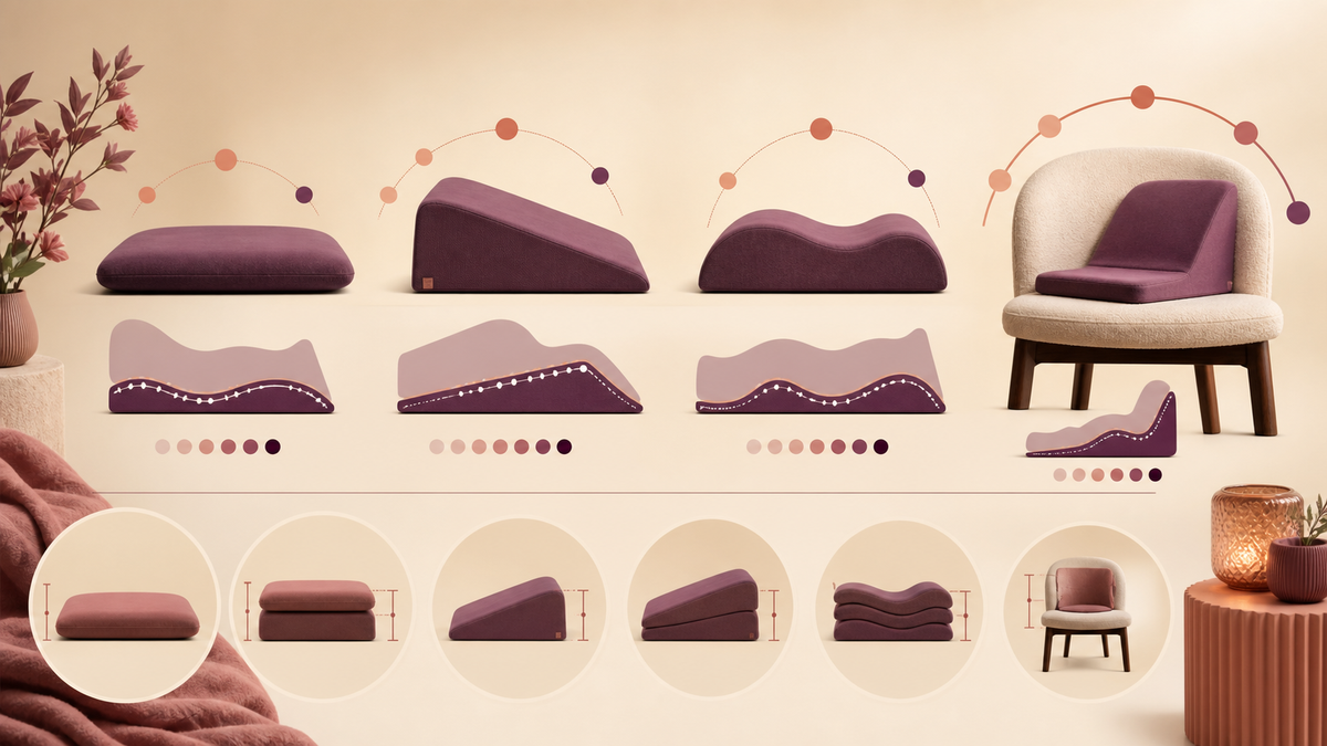 Ergonomic cushion and support options for plus-size comfort