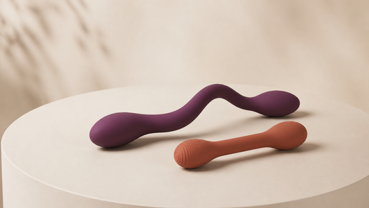 Abstract flexible and firm double-ended ergonomic designs