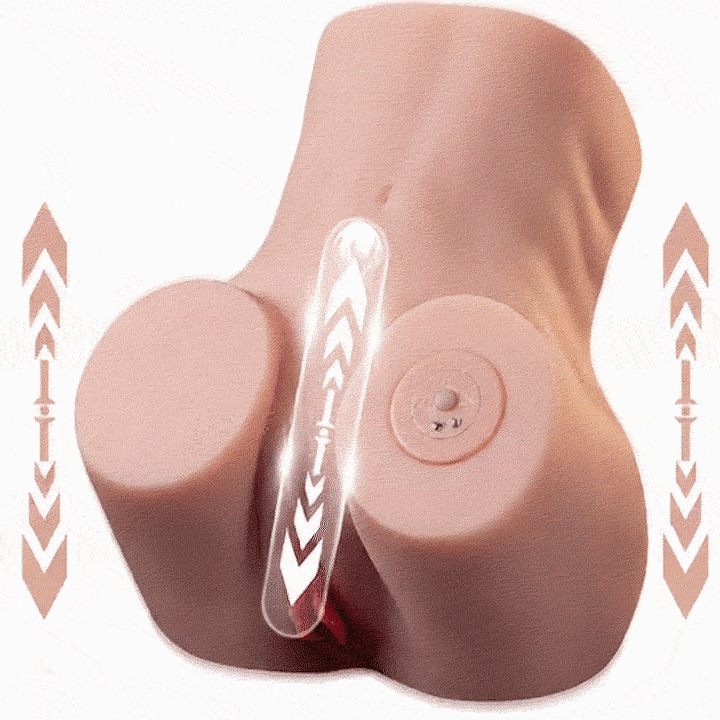 Aurora B1 Realistic Butt Torso with Vibration – 1:1 Scale Soft & Stretchy Companion Form product image 1