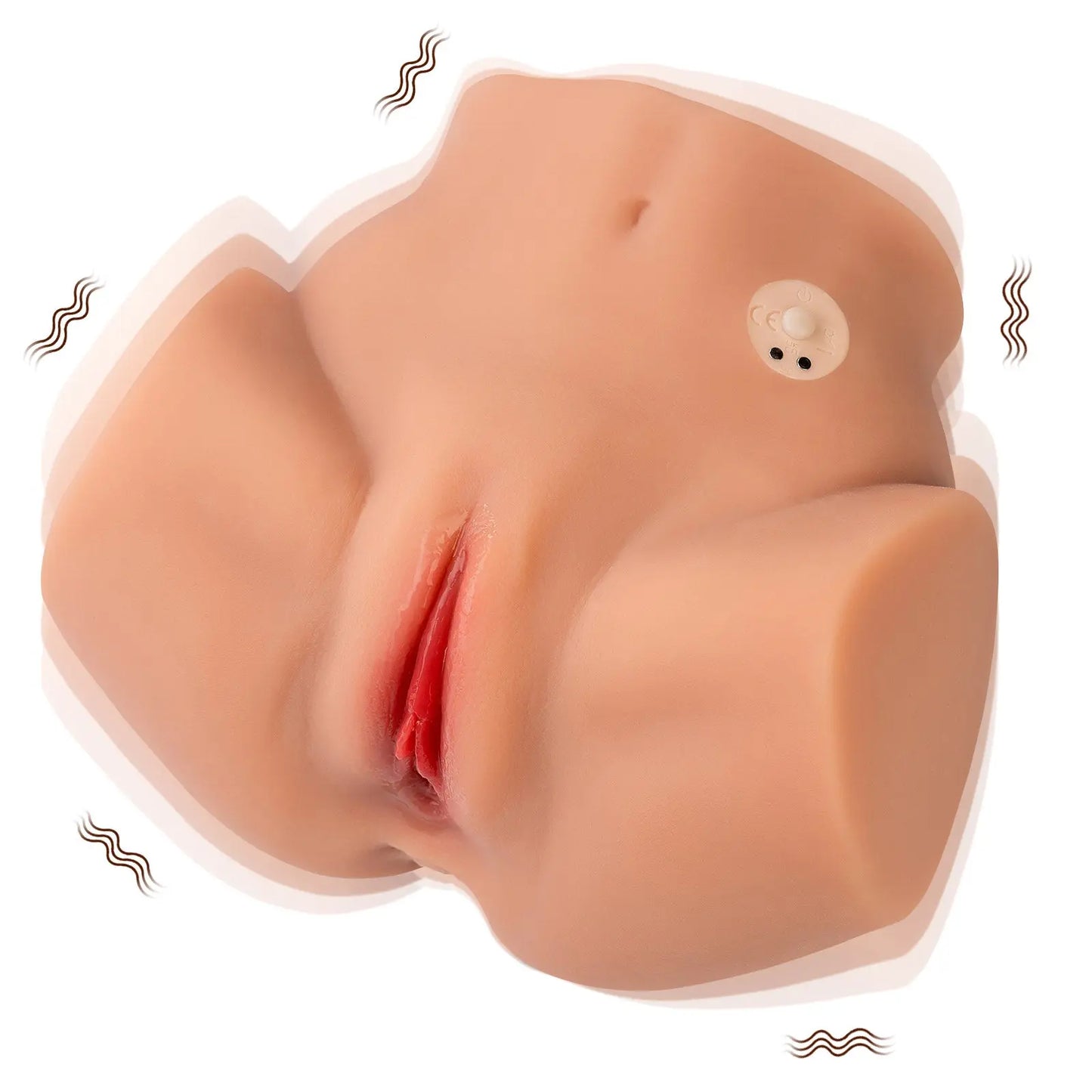 4.4lb electric realistic butt 3 speeds and 7 frequencies dual channel My Store