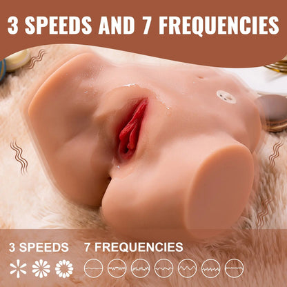 6.39lb wine and wheat color electric  butt 3 speeds and 7 frequencies My Store