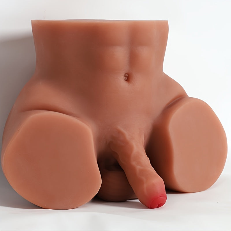 1pc Torso Male Sex Doll With Tight Anal Realistic Penis, Men Sex Dolls For Women Tight Anal Hole Sex Toy