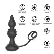 Titan D7 Remote Control Prostate Massager with Vibration & Thrusting Motion product image 5