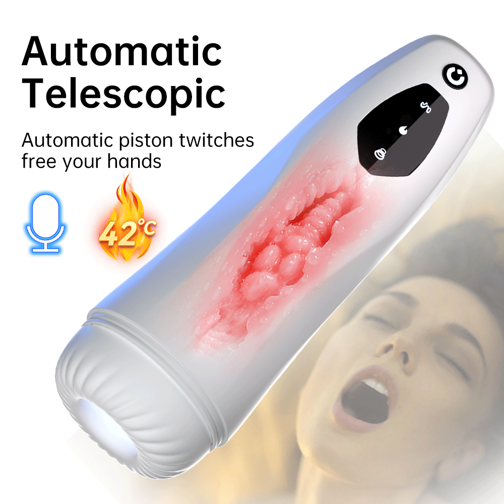 Tifforun Male Masturbator – 10 Modes, Suction & Telescopic Stroker