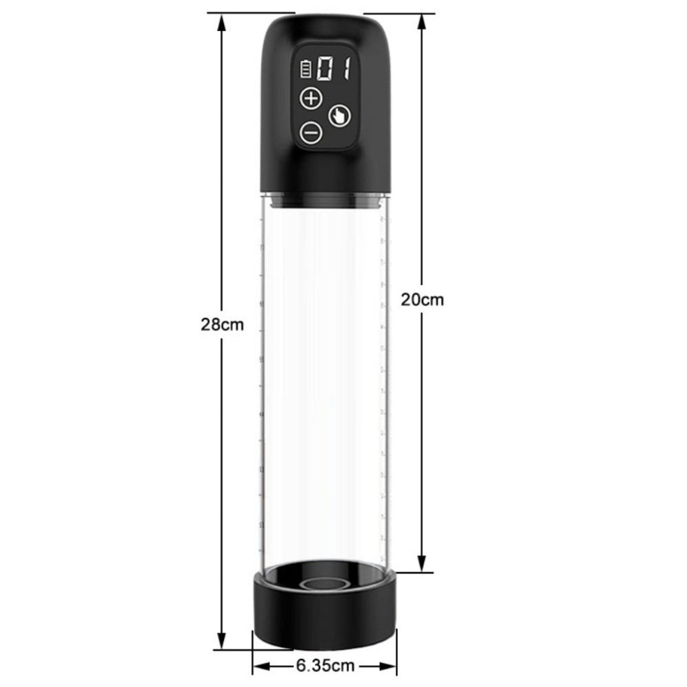 Waterproof Electric Penis Pump with 5 Suction Levels