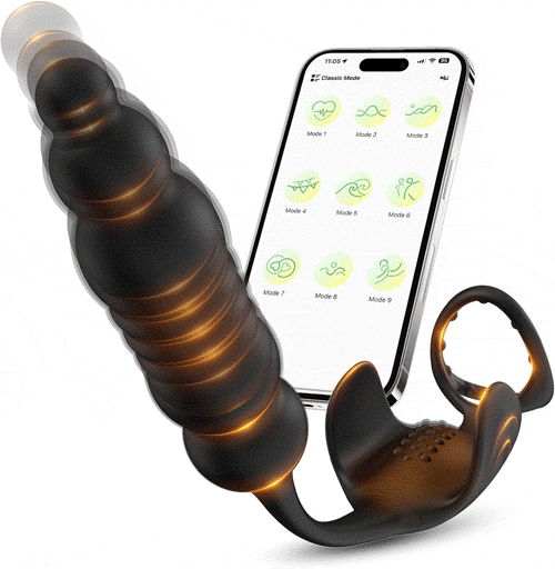 Beginner Vibrating Anal Plug – 10 Modes Silicone Trainer product image 1