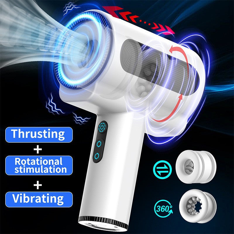 Adult sex toy Thor 2 generation telescopic rotating vibration fully automatic aircraft cup male masturbation massage exerciser Sweetstoy