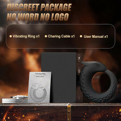 Dragon Thunder – 10-Mode Vibrating Cock Ring