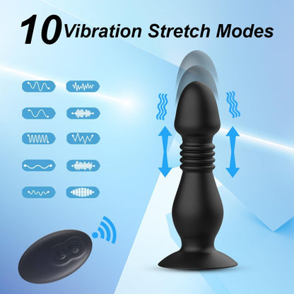 Thrusting Prostate Massager – 3 Thrusting & 10 Vibration Modes