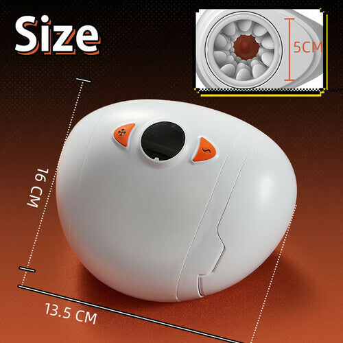 Precision Stroker for Immersive Glans & Ball Massage
