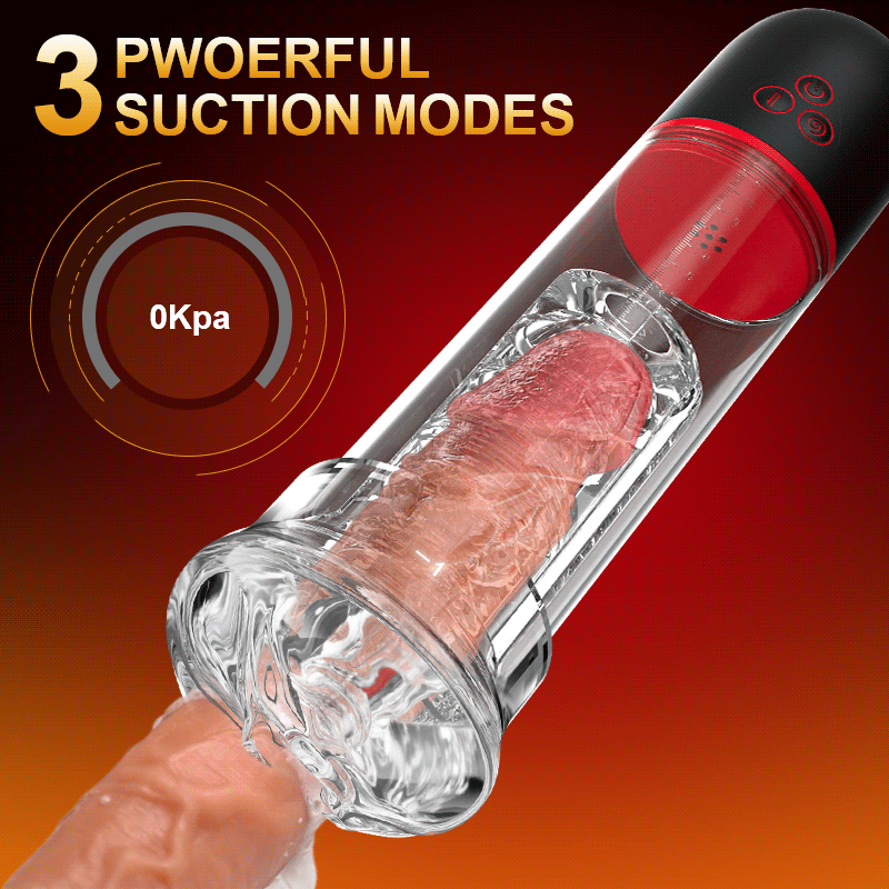 Oral Love - S-Hande Upgraded 2 IN 1 Sucking Vibrating Penis Pump