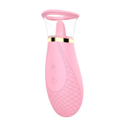 【NEW】3 in 1 Tongue Sucking And Licking Clit Or Nipple Stimulator-3 suction and 9 Vibrator Sweetstoy