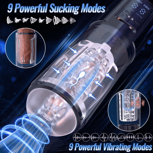 Feel the Power – Iron Man Automatic Stroker with 9 Intense Modes
