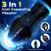 Starship-App-Controlled Vibrating Prostate Massager with Expanding Comfort Technology product image 3