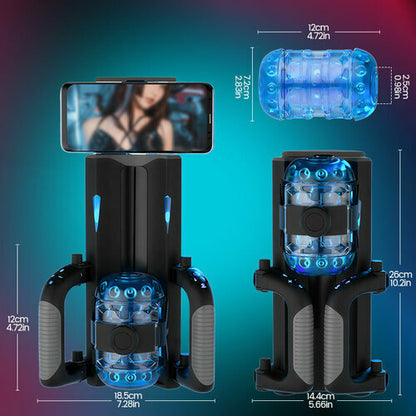 ST-AM-VN12 Automatic Stroker – 4.7 in Stroke, Adjustable Fit & Phone Stand