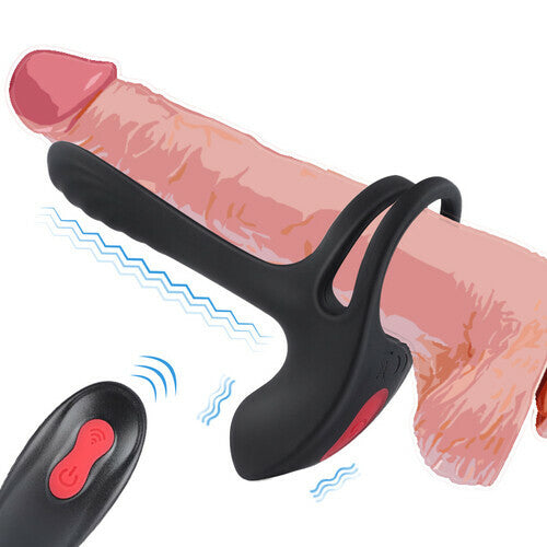 Magnum – Vibrating Cock Sleeve with Clitoral Stimulator