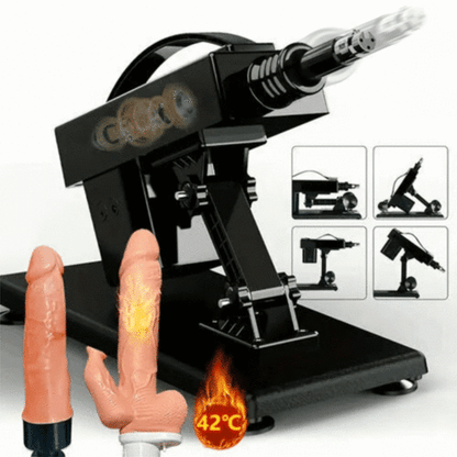 Sweetstoy ST-SM-HS12 Heating Swinging Vibrating Machine with 7.87" Dildo
