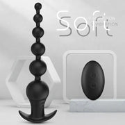 Remote-Controlled Vibrating Massager with 9-Frequency Precision Control — feature overview graphic