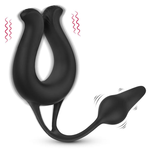 Jolie - Vibrating Multi Massager with Butt Plug