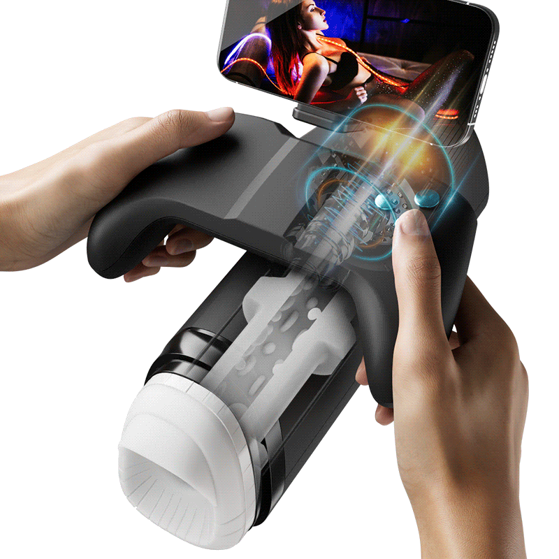 Turbo Thrust Stroker – 10 Modes with Interactive Gamepad & Phone Stand
