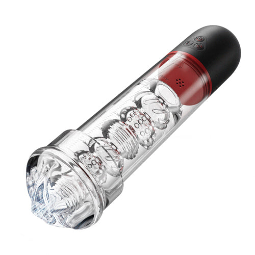 Precision Vacuum Penis Trainer with Vibration Support