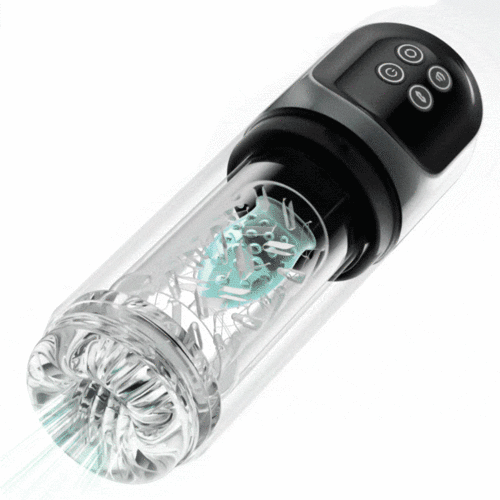 Ariel - 7 Sucking & Licking & Rotating  Vacuum Pump Masturbation Cup