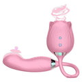 Rose X2 Dual-Stimulation Vibrator with Air Pulse, Flutter Motion & 10 Modes