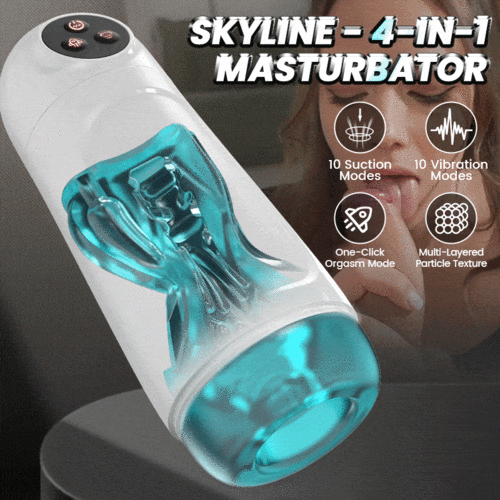Baymax Smart APP-Controlled Masturbator with Dual Suction & Vibration
