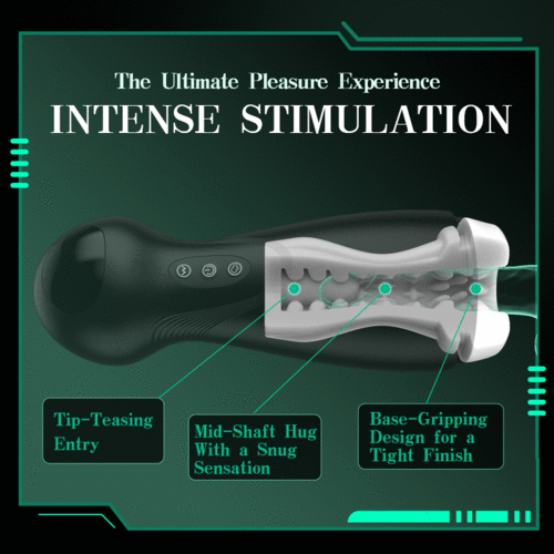 SolaceX Intense Suction & Vibration Automatic Male Masturbator