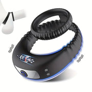 Dual-ring vibrator showing external placement around two contact areas