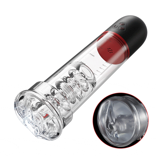 Precision Vacuum Penis Trainer with Vibration Support