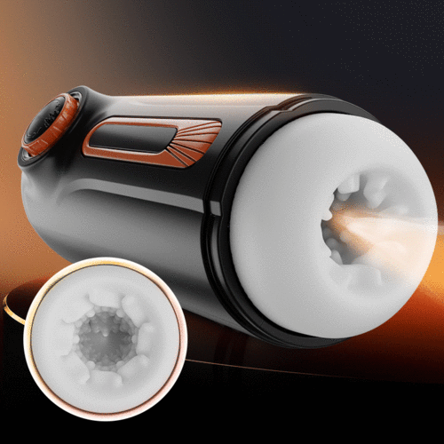 Alien-6 in 1 Automatic Male Stroker with 10 Thrusting & Vibrating Modes + 4 Suction Intensities