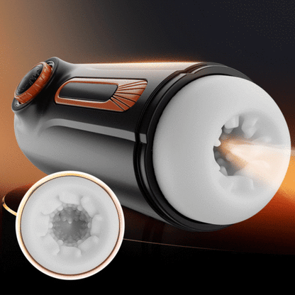 Alien-6 in 1 Automatic Male Stroker with 10 Thrusting & Vibrating Modes + 4 Suction Intensities