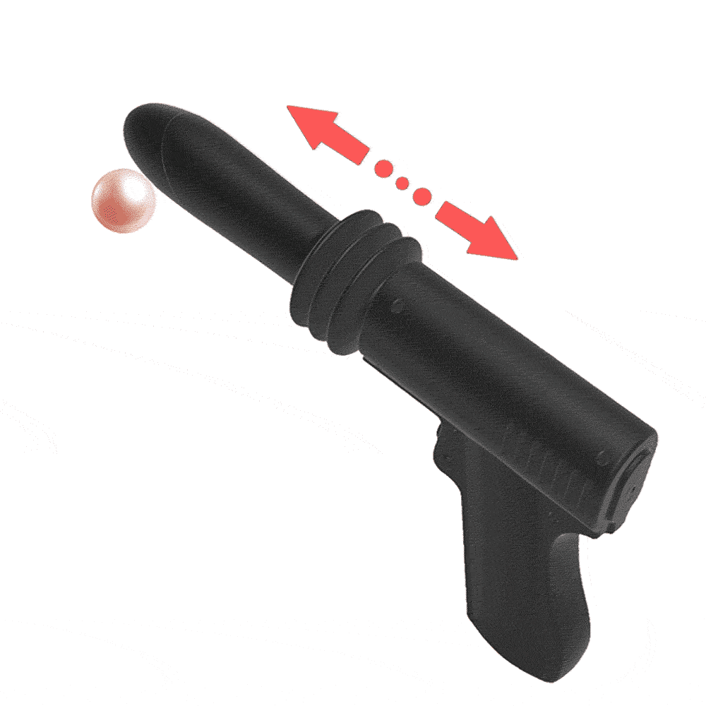 Pistol -  Woman Telescopic Vibrator G-spot Anal Pussy Gun Dildo Toy