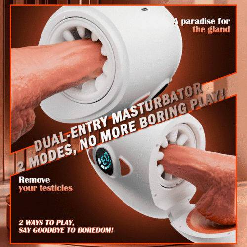 Ball Massage Focus Testicle & Glans Stimulation Electric Male Masturbator