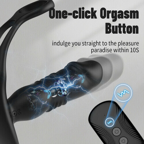 3 Thrusting & 10 Vibrating  Prostate Massager