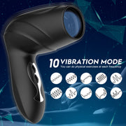 ST-MS-ASV10 suction and vibration stroker detail