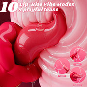 SVSHLJK Rose Tongue Vibrator with 10 Lip Vibration & Swing Modes product image 2