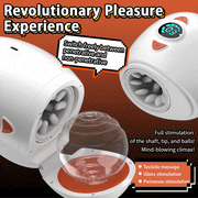 White glans stroker with removable sleeve and open or enclosed configurations