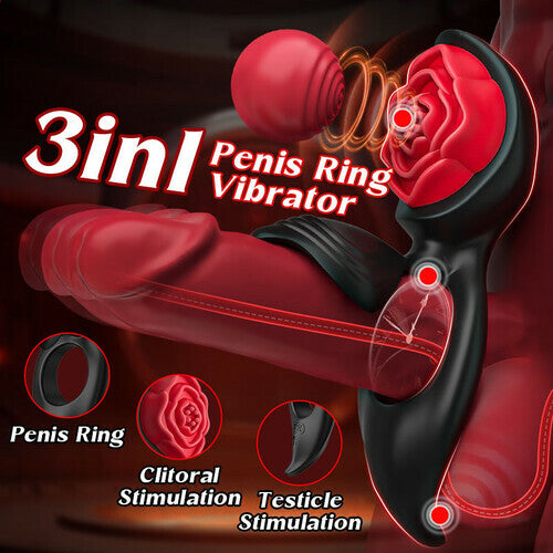 Wizard APP Control 9 Vibrating Cock Ring