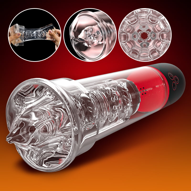 Precision Vacuum Penis Trainer with Vibration Support
